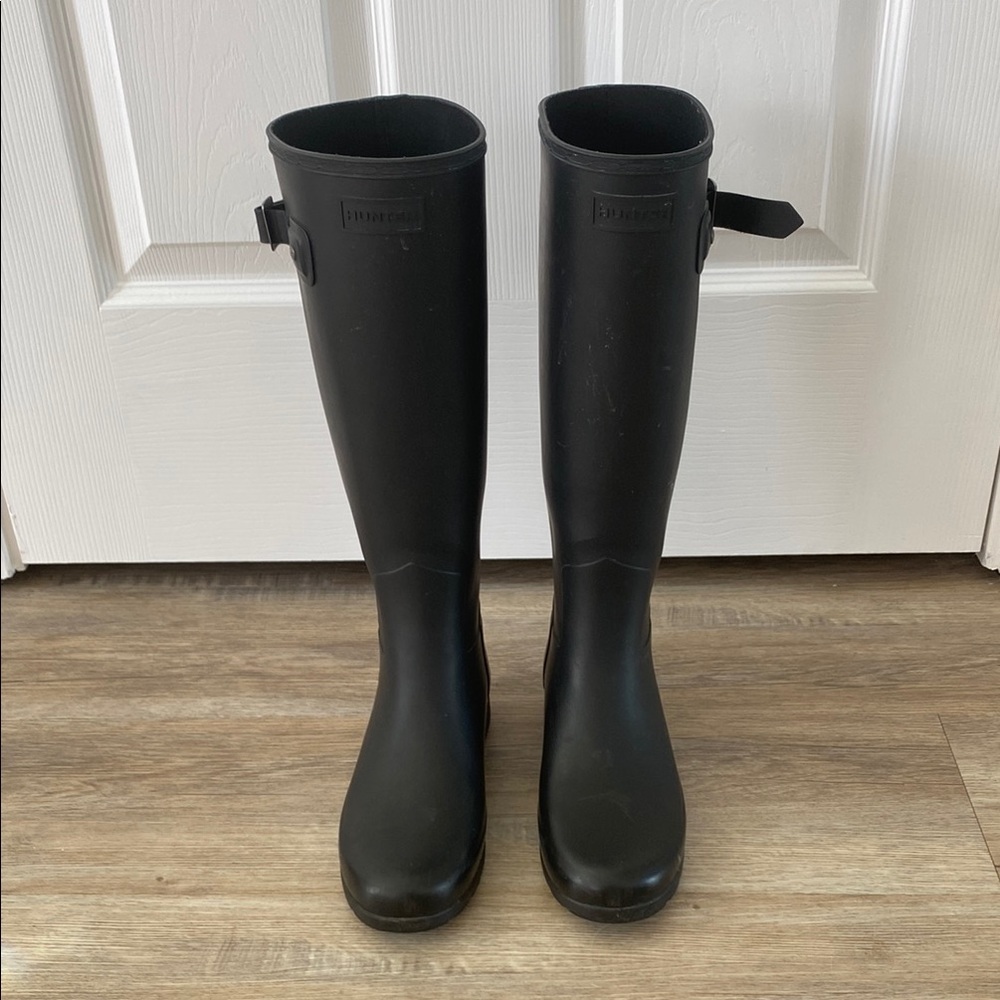Hunter Black Waterproof Footwear